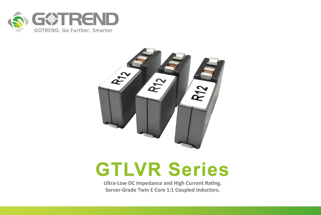 TLVR Inductor【GTLVR Series】Ultra-Low DCR Ultra-Large Withstand Current Server-Grade Twin E-Core 1:1 TLVR Coupled Inductors